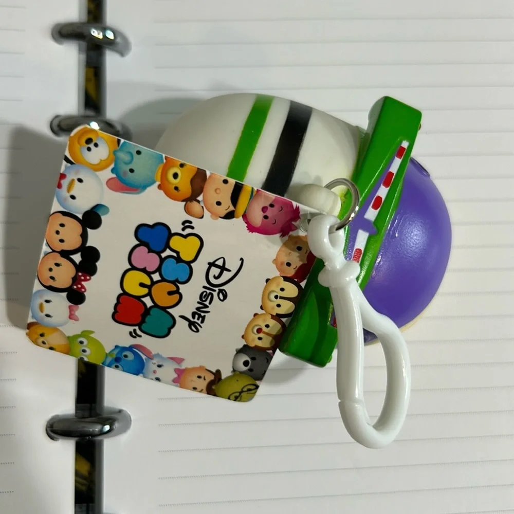 Disney‎ Tsum Tsum - Toy Story Buzz Lightyear Squeezable Scent Keychain Clip NWT